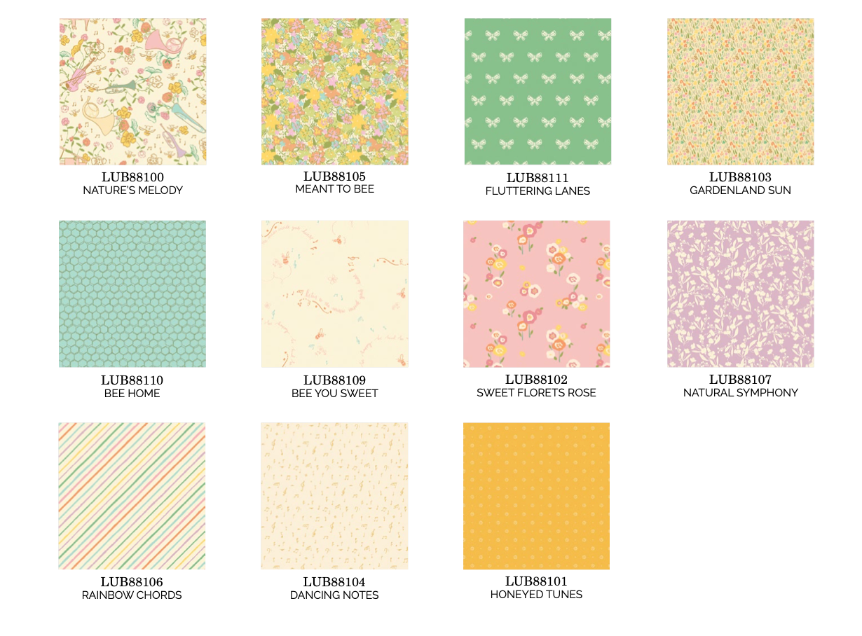 Sounds of Nature Quilt Kit featuring LullaBee by Patty Basemi