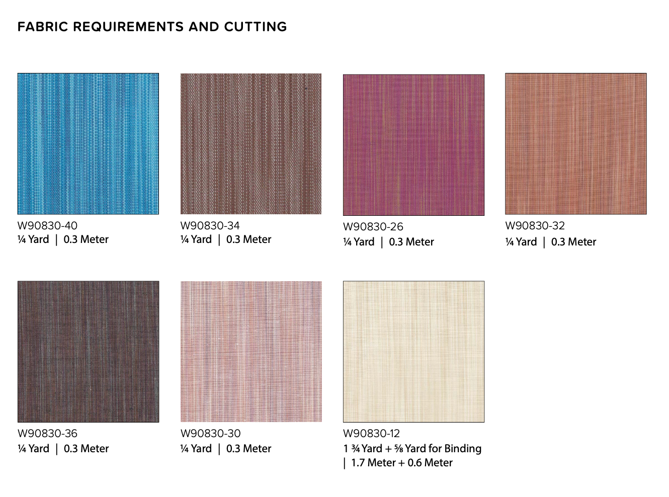 Space Dye Wovens by Figo Studio : Dialogue Cabin Quilt Kit