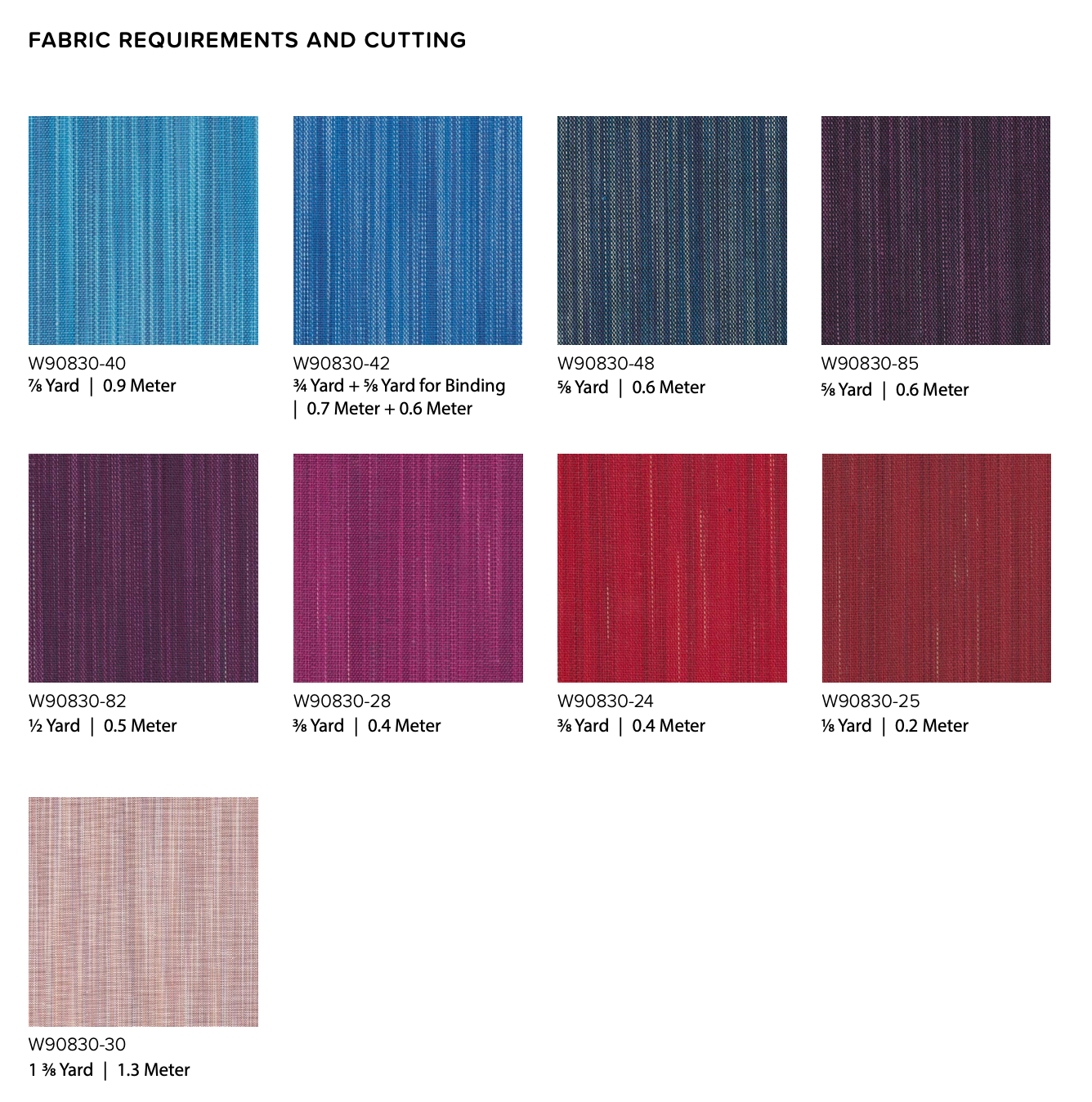 Space Dye Wovens by Figo Studio : Geo Weaver Quilt Kit