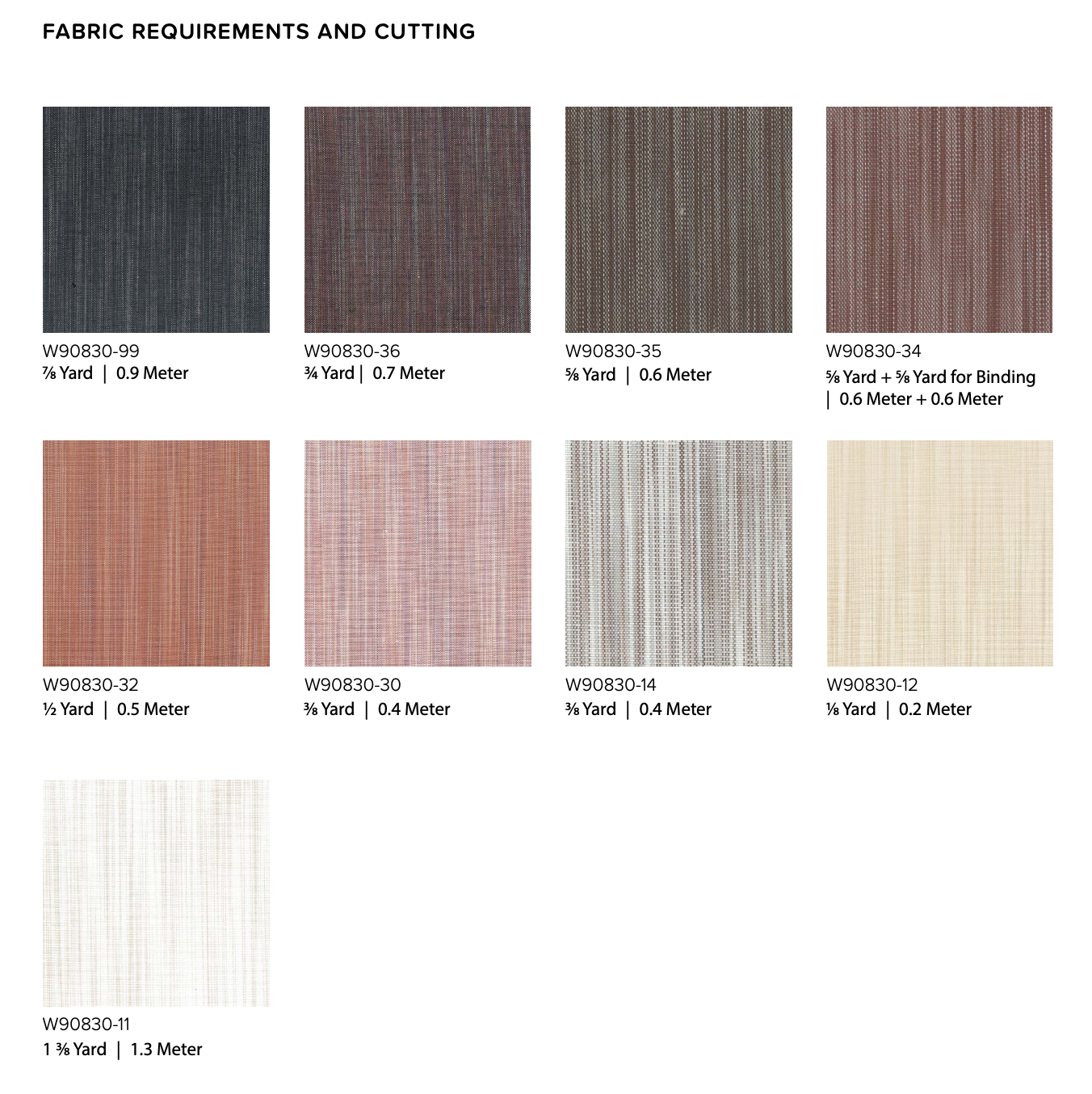 Space Dye Wovens by Figo Studio : Geo Weaver Quilt Kit