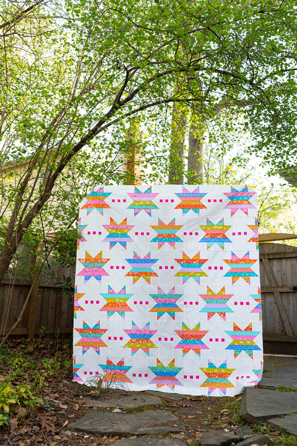 Spaced Out Quilt Pattern by Modernly Morgan