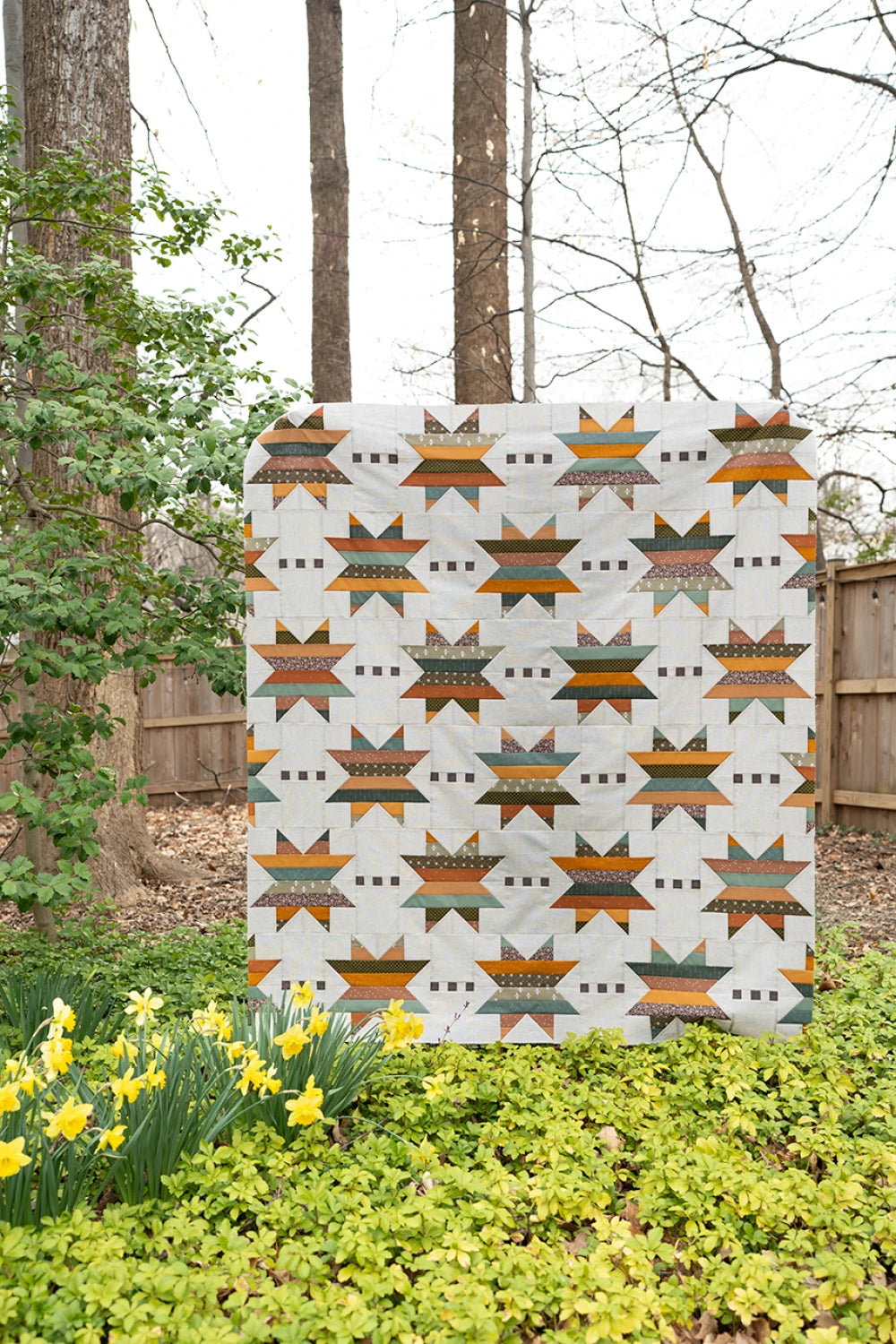 Spaced Out Quilt Pattern by Modernly Morgan
