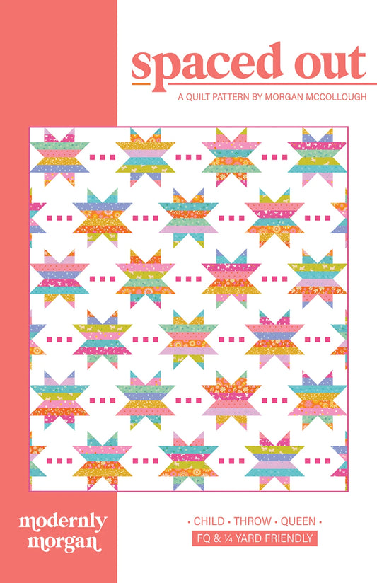 Spaced Out Quilt Pattern by Modernly Morgan