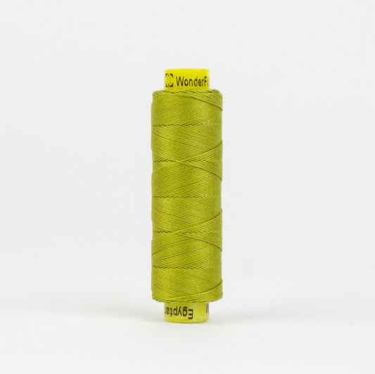 Spagetti 12wt Egyptian Cotton Thread - 109yd Spool - Chartreuse SP-04
