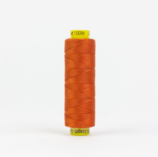 Spagetti 12wt Egyptian Cotton Thread - 109yd Spool - Dark Pumpkin SP-10