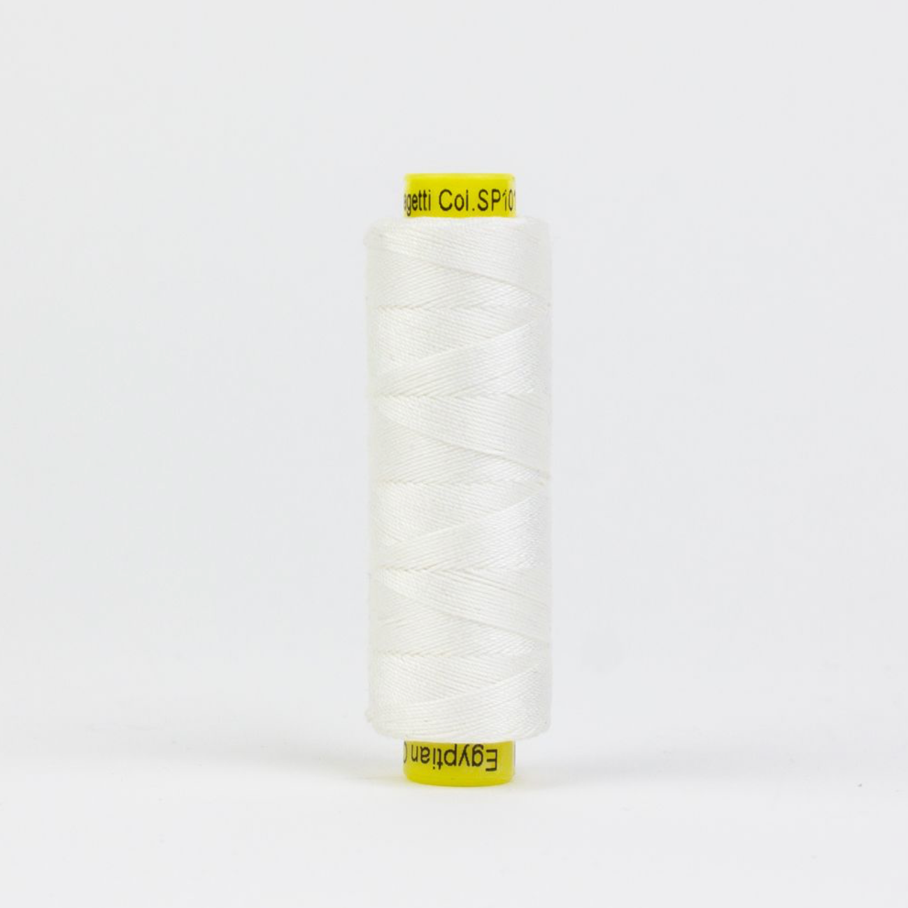 Spagetti 12wt Egyptian Cotton Thread - 109yd Spool - Ecru SP-101