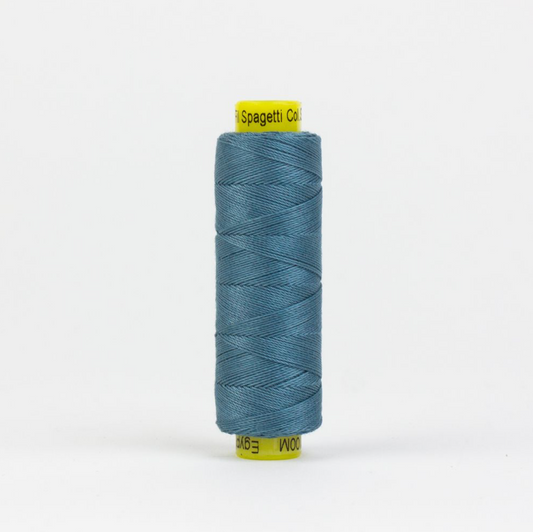 Spagetti 12wt Egyptian Cotton Thread - 109yd Spool - Soft Blue SP-28