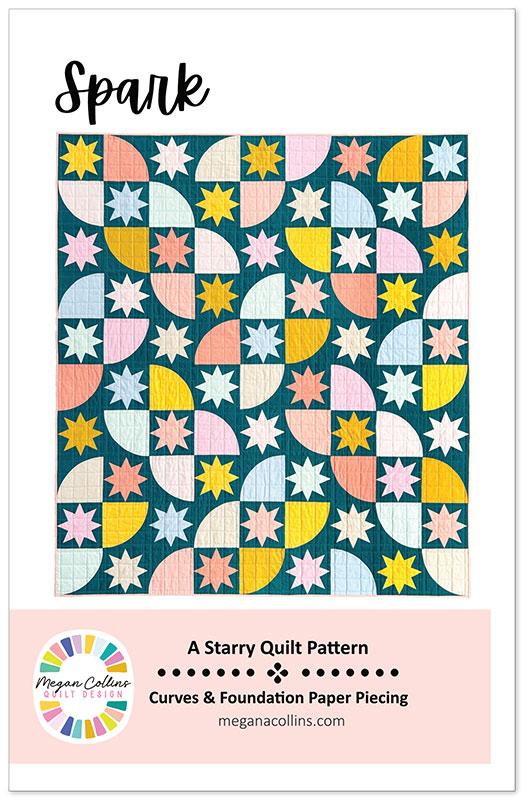 Spark Quilt Pattern by Megan Collins Quilt Design