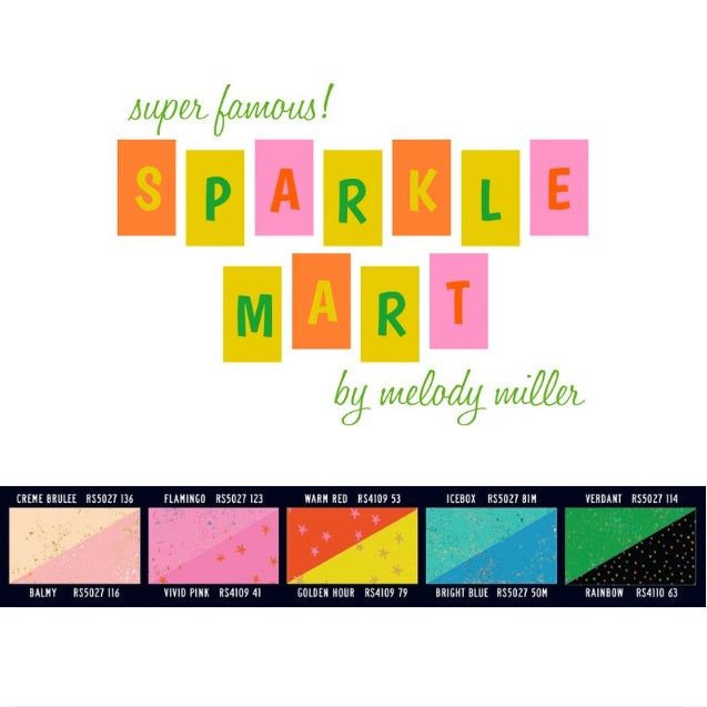 Sparkle Mart by Melody Miller : Coordinating Fabric Bundles