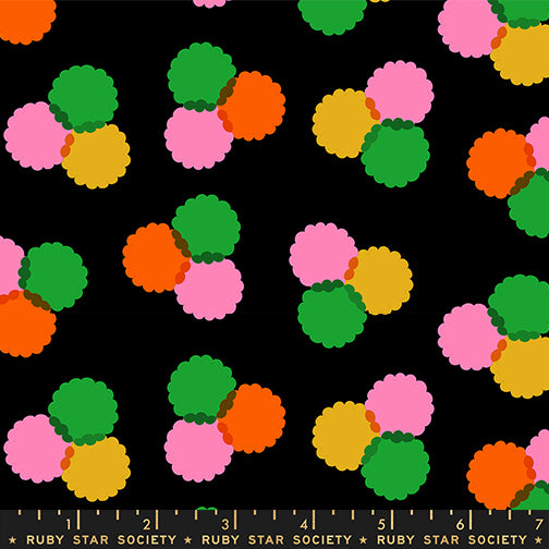 Sparkle Mart by Melody Miller : Puffs Black RS0122 16