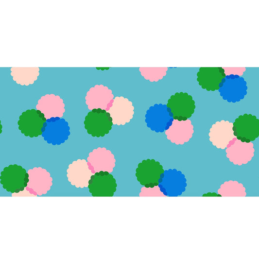 Sparkle Mart by Melody Miller : Puffs Dark Turquoise RS0122 13