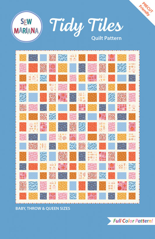 Sparkle Mart by Melody Miller : Tidy Tiles Quilt Kit