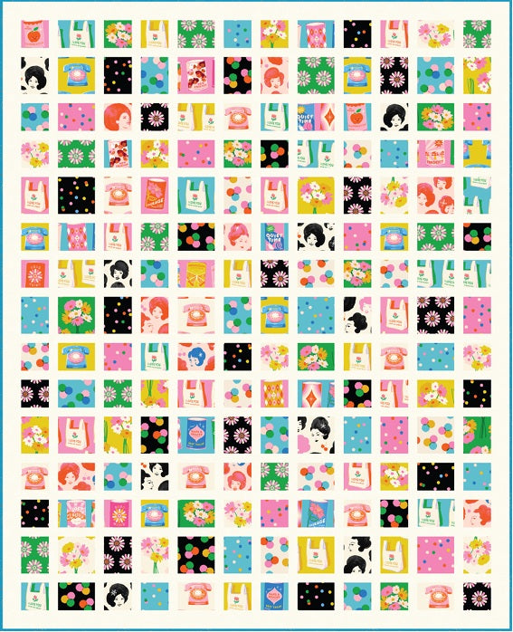 Sparkle Mart by Melody Miller : Tidy Tiles Quilt Reference