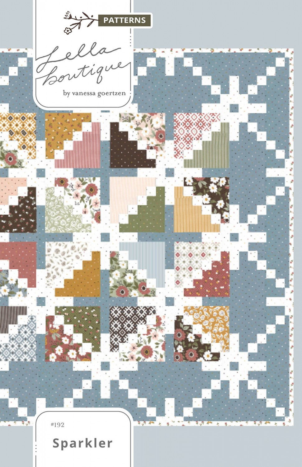 Sparkler Quilt Pattern by Lella Boutique
