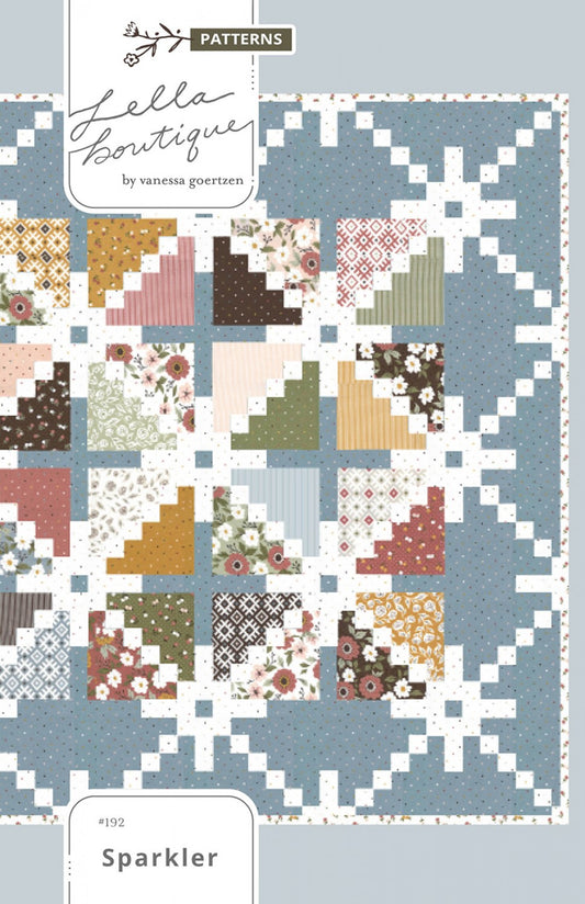 Sparkler Quilt Pattern by Lella Boutique