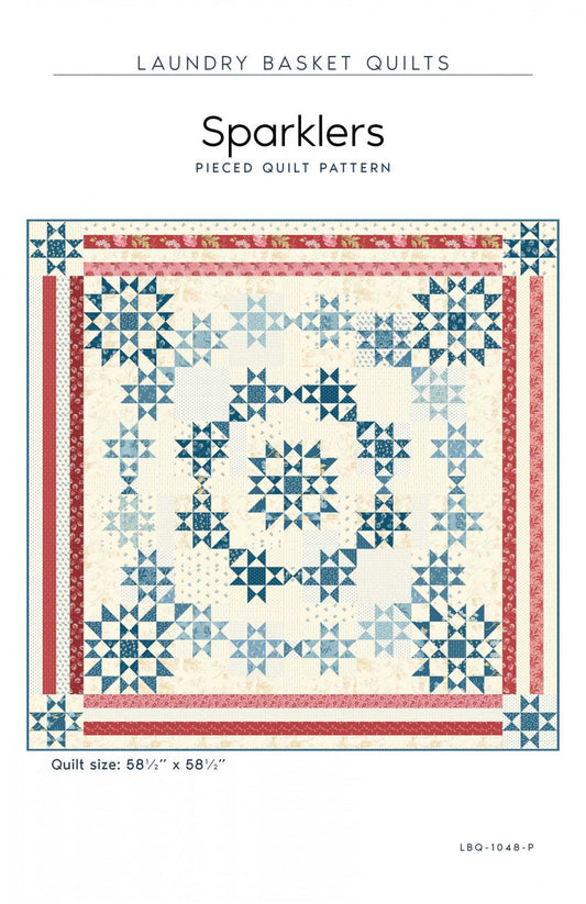 Sparklers Quilt Pattern by Laundry Basket Quilts
