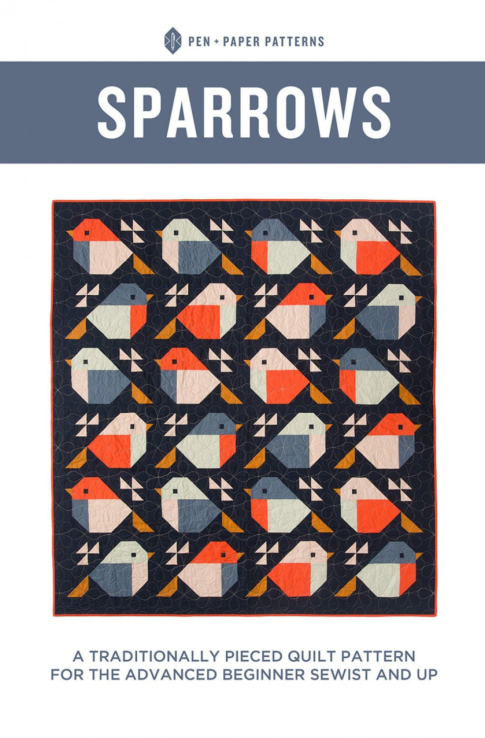 Sparrows Quilt Pattern by Pen + Paper Patterns