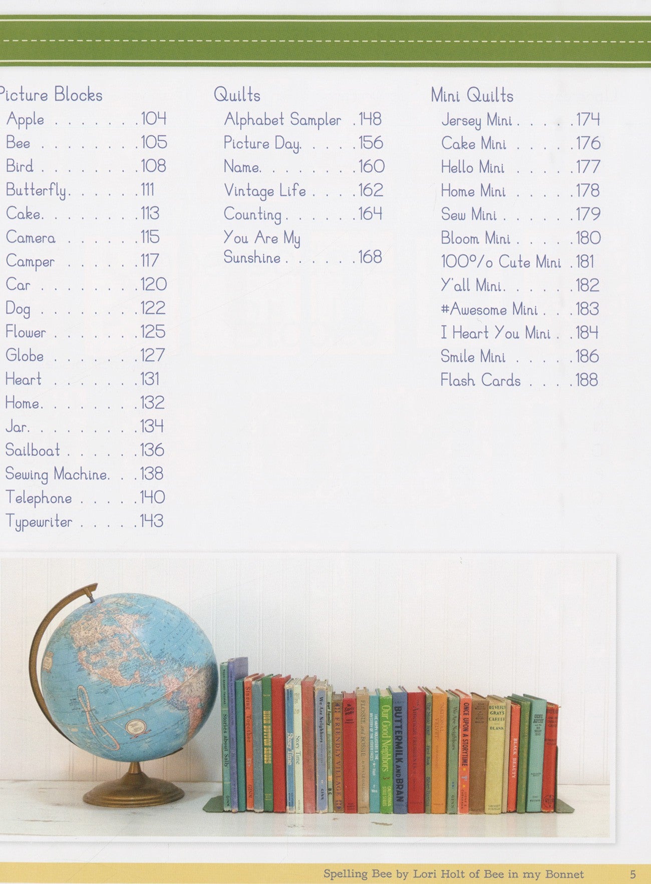 Spelling Bee Quilt Pattern by It's Sew Emma