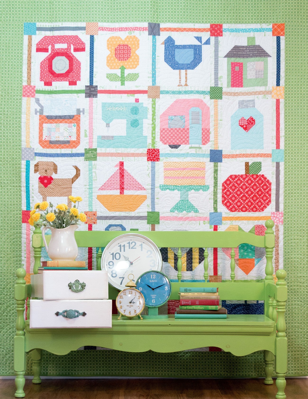 Spelling Bee Quilt Pattern by It's Sew Emma