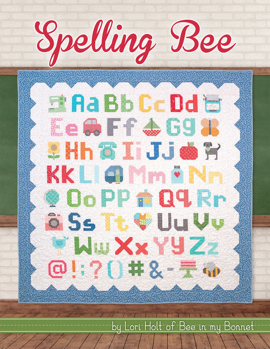 Spelling Bee Quilt Pattern by It's Sew Emma