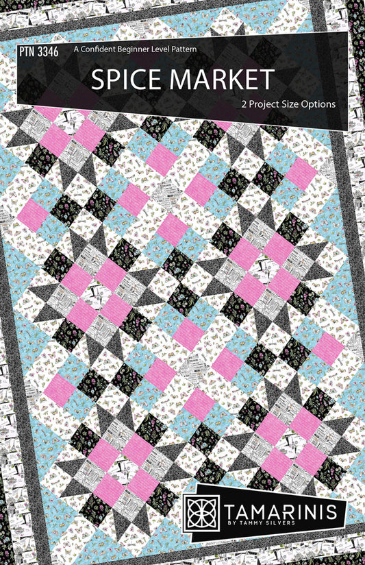 Spice Market Quilt Pattern by Tamarinis