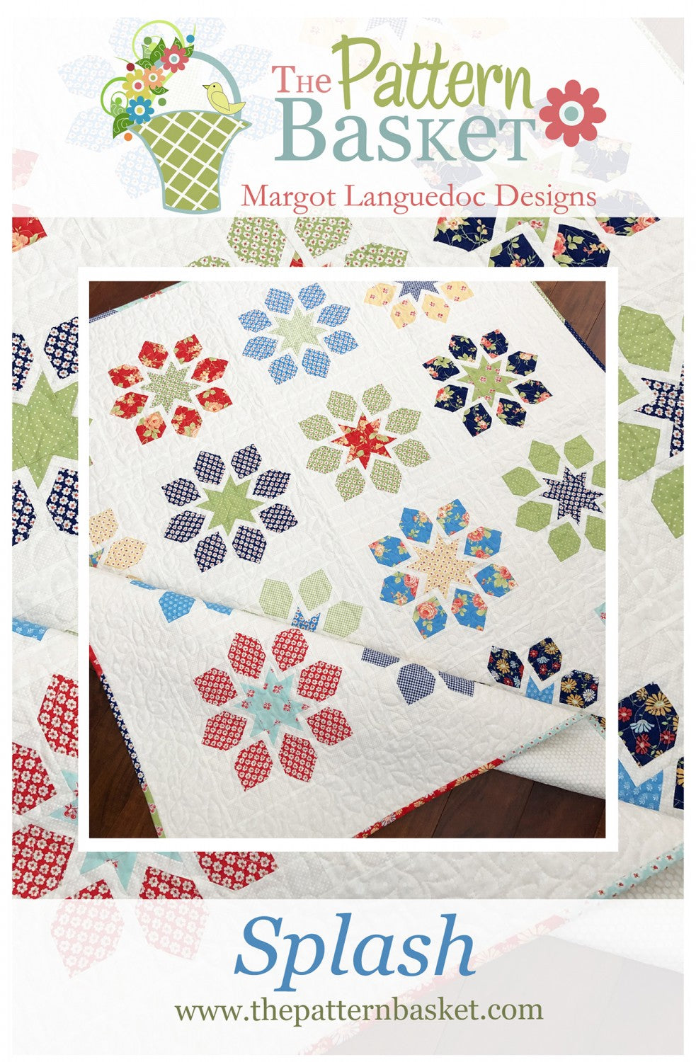 Splash Quilt Pattern by The Pattern Basket – Modern Quilt Co.
