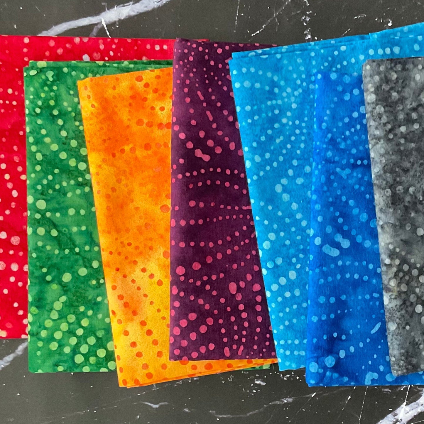 Splendor Quiltessentials 7 Batiks - Fireworks Bundle