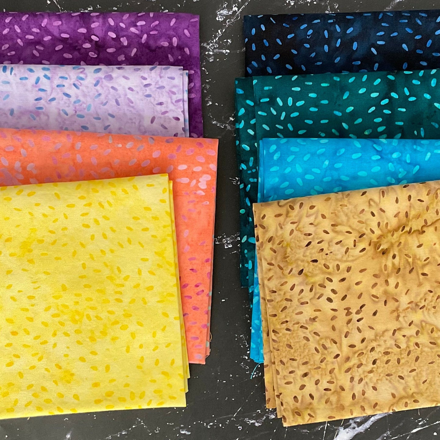 Splendor Quiltessentials 7 Batiks - Seeds Bundle