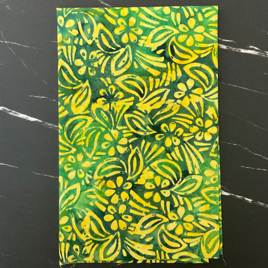 Splendor Quiltessentials 7 Batiks by Anthology Fabrics : Hibiscus Jungle 445Q-3