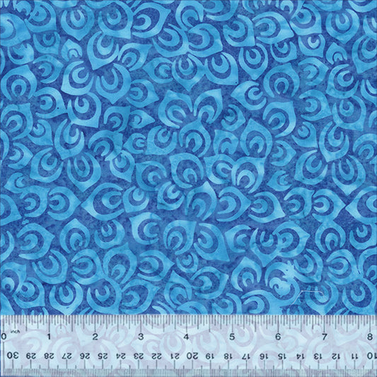 Splendor Quiltessentials 7 Batiks by Anthology Fabrics : Petals Capri 448Q-3
