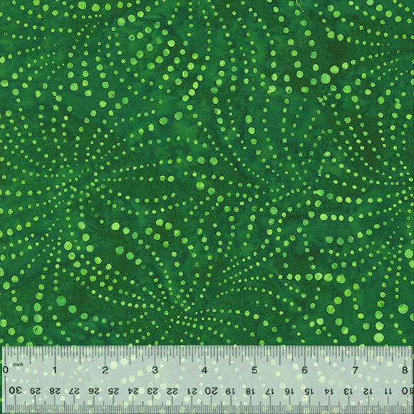 Splendor Quiltessentials 7 Batiks by Anthology Fabricss : Fireworks Forest 441Q-4