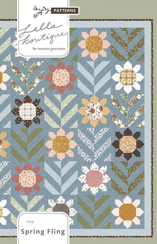 Spring Fling Quilt Pattern by Lella Boutique