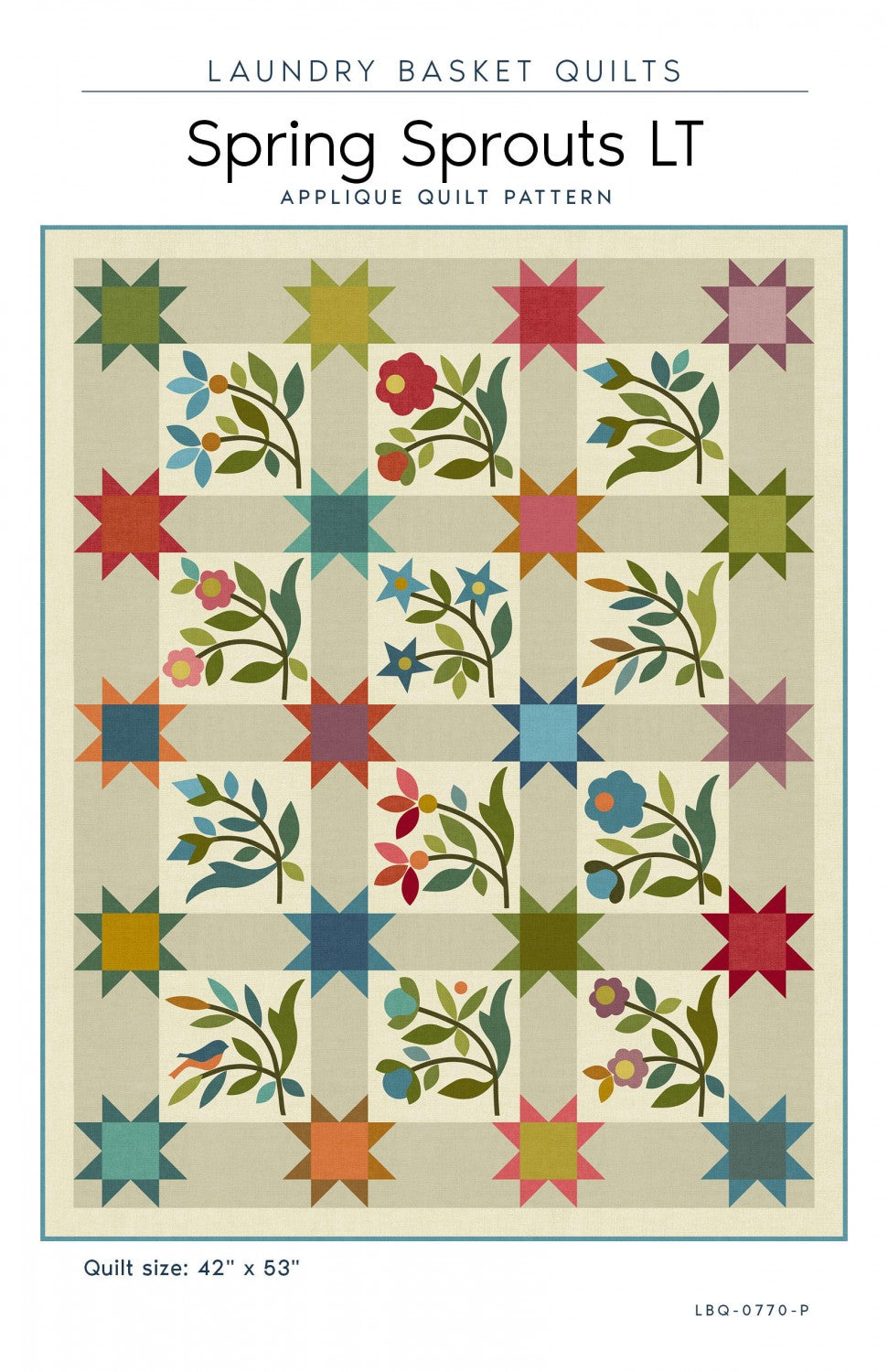Spring Sprouts Quilt Pattern by Laundry Basket Quilts