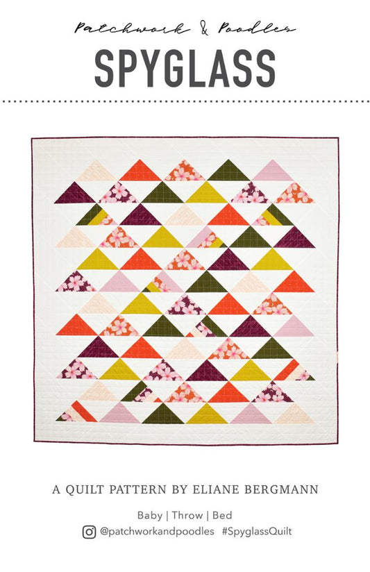 Spyglass Quilt Pattern by Patchwork and Poodles