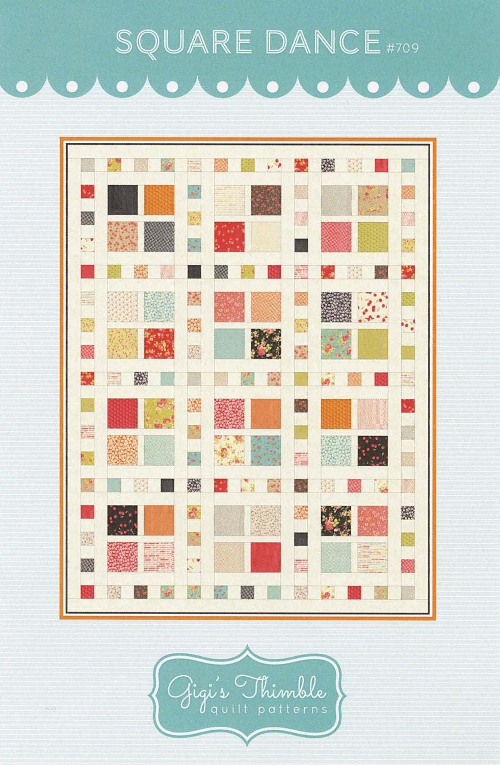 Square Dance Quilt Pattern by Gigi's Thimble