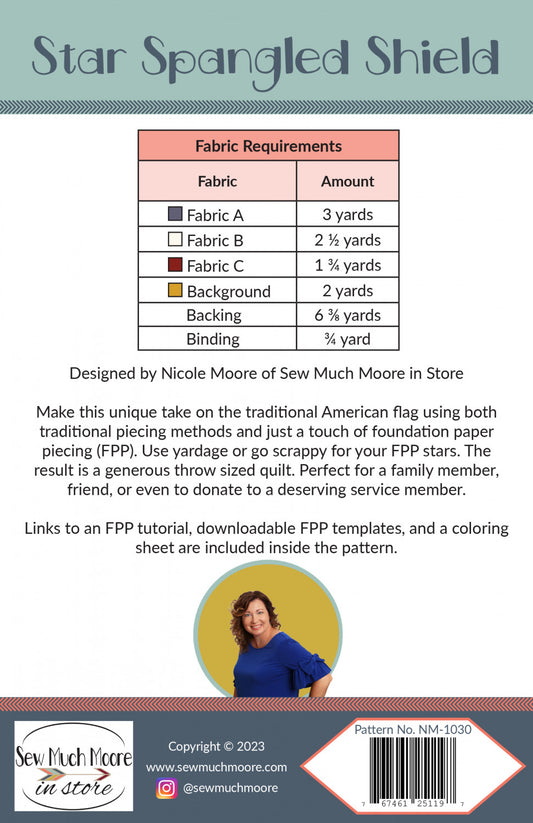 Star Spangled Shield # NM-1030 - Special Order