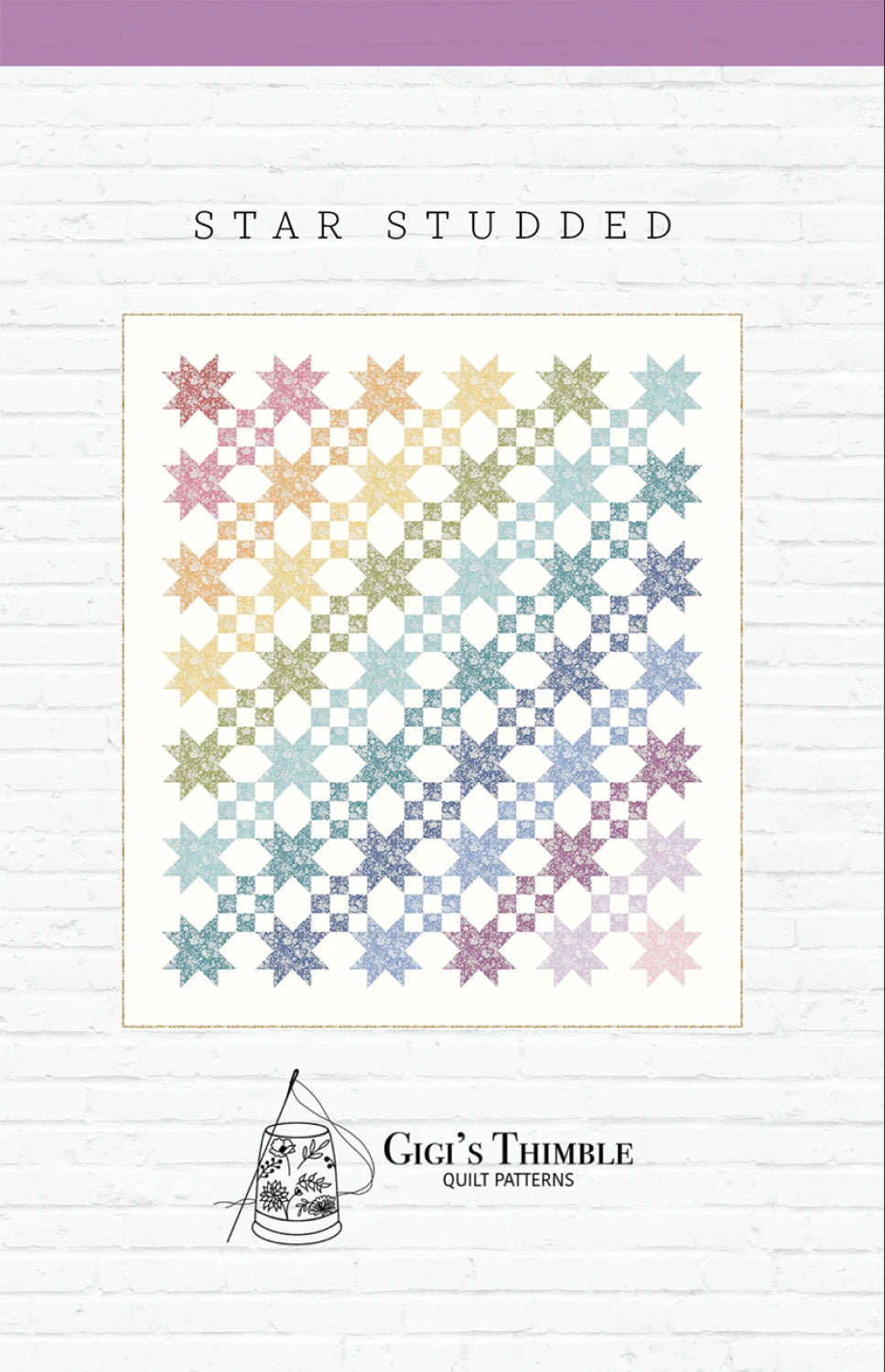 Star Studded Quilt Pattern by Gigi's Thimble