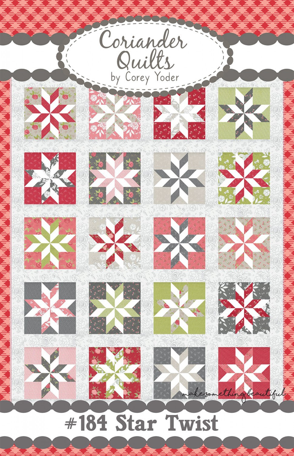 Star Twist Quilt Pattern by Coriander Quilts - Special Order