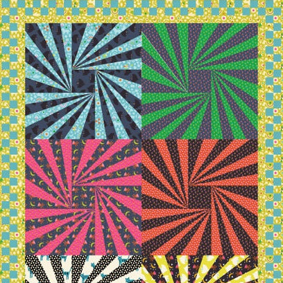 Starburst Quilt Pattern by Everyday Stitches