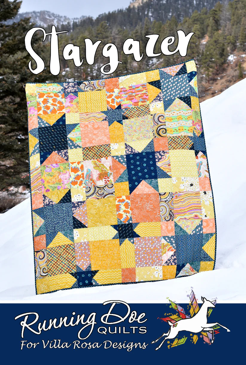 Stargazer Quilt Pattern by Villa Rosa Design