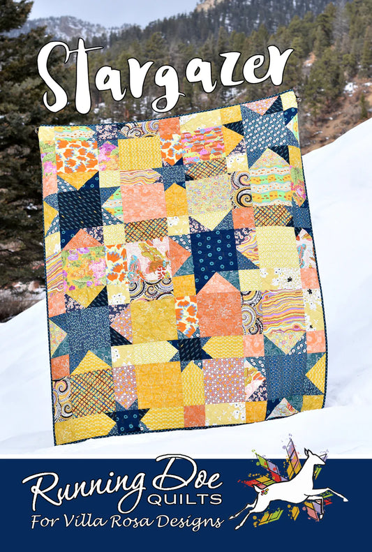 Stargazer Quilt Pattern by Villa Rosa Design