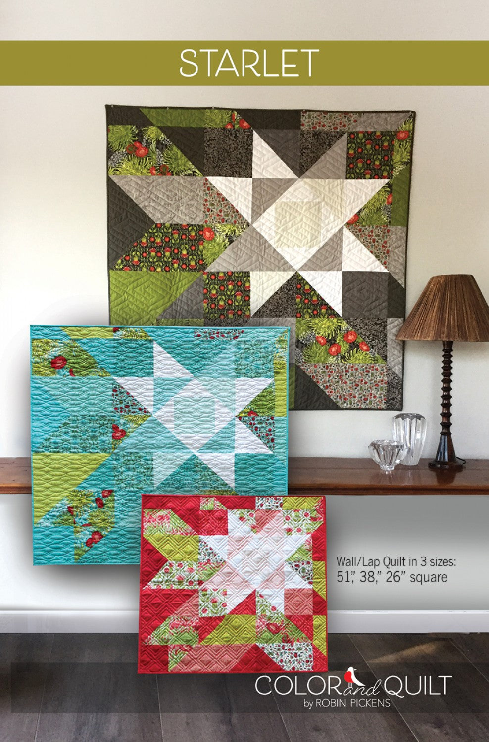 Starlet Quilt Pattern by Robin Pickens