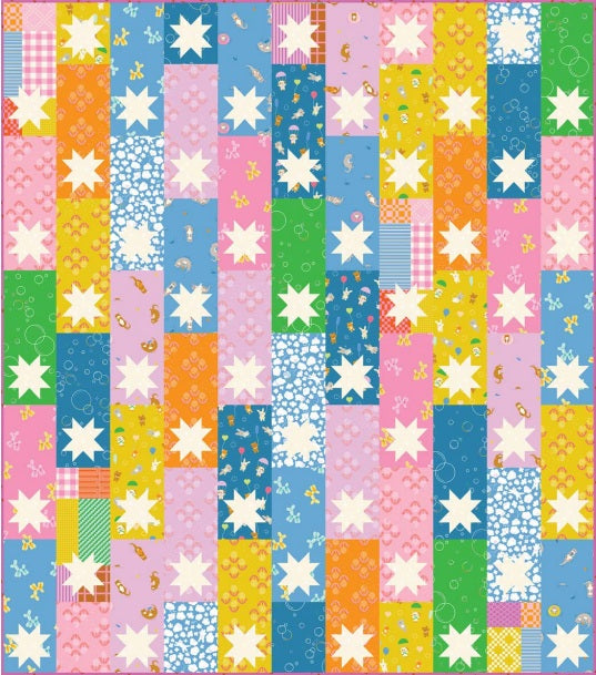 Starlets Quilt Pattern by Modernly Morgan