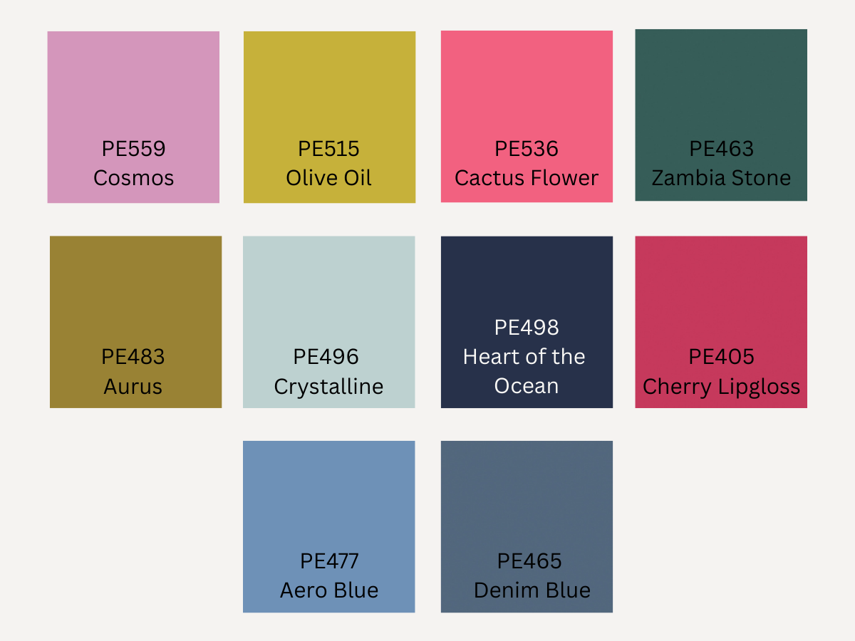 Starling by Maureen Cracknell : Coordinating Pure Solids Fabric Bundles