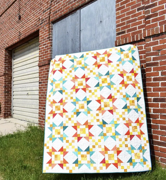 Starlite Quilt Pattern by Patchwork and Poodles
