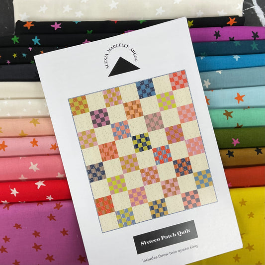 Starry 2025 by Alexia Abegg - Sixteen Patch Quilt Kit