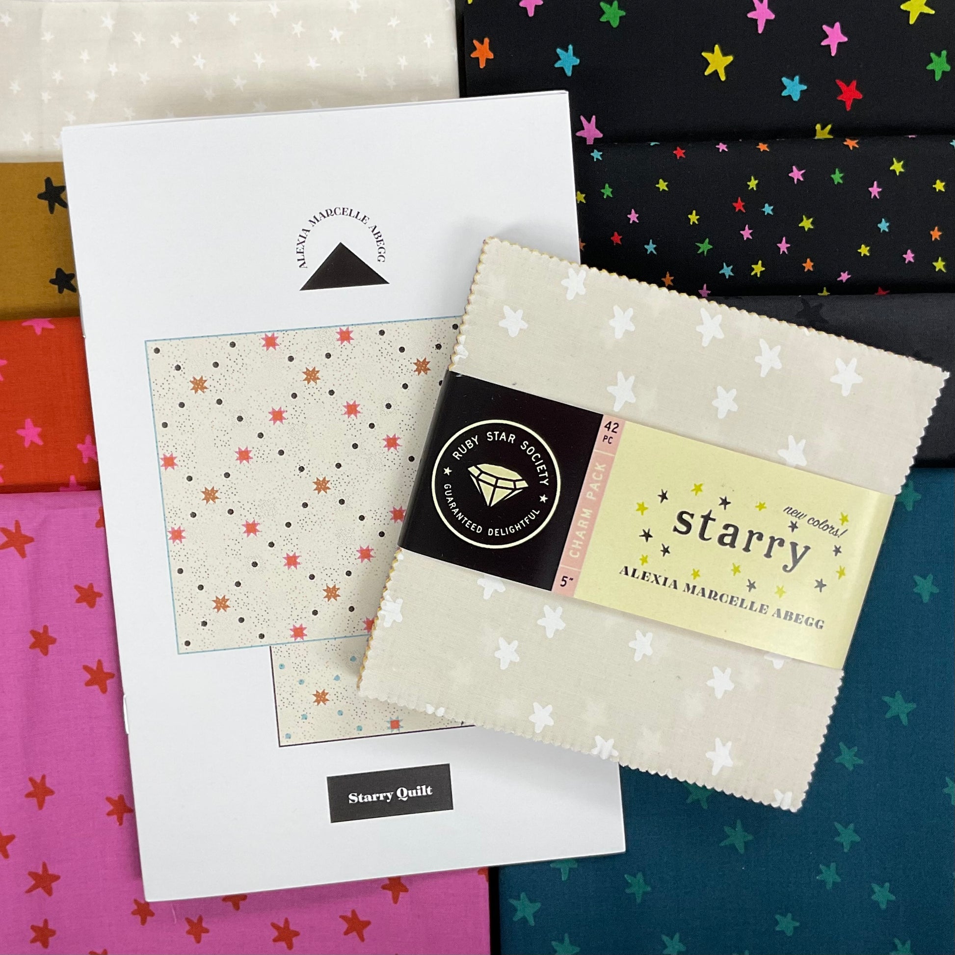 Starry 2025 by Alexia Abegg - Starry Quilt Kit - Dark