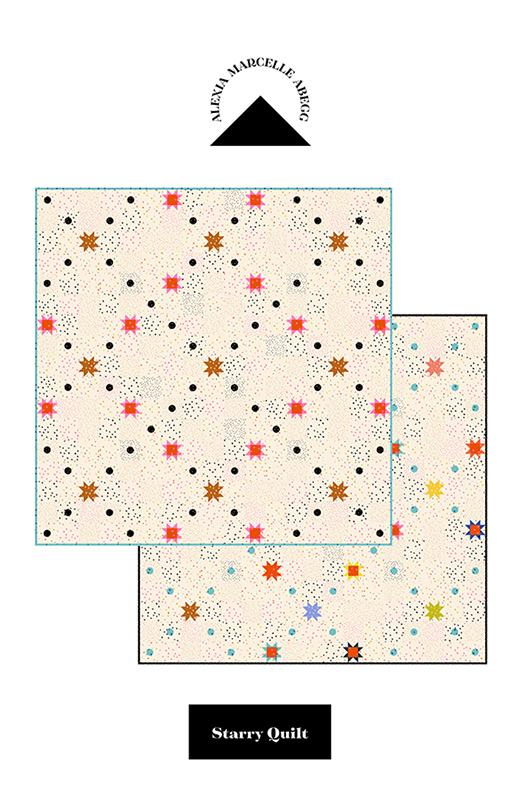 Starry 2025 by Alexia Abegg : Starry Quilt Pattern by Alexia Abegg