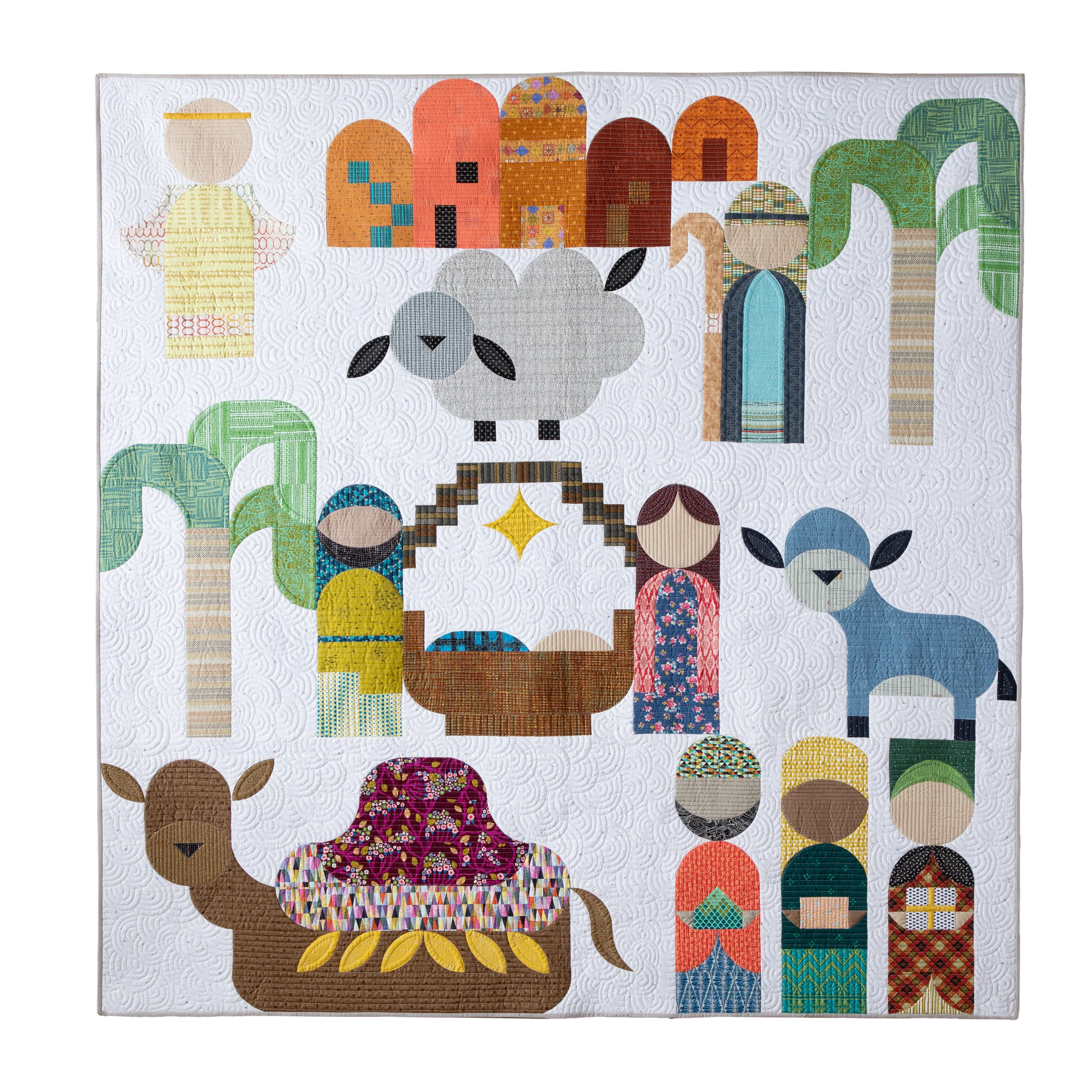 Starry Night Quilt Pattern by Sew Kind of Wonderful