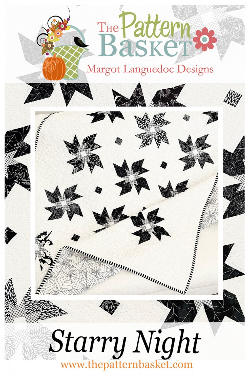 Starry Night Quilt Pattern by The Pattern Basket